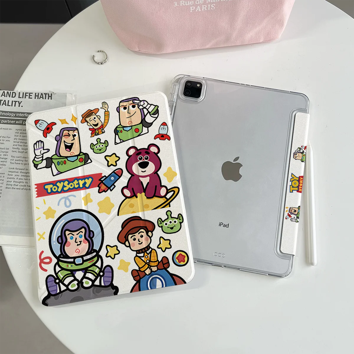 Чехол Y-Fold Toy Story для iPad Air 11, iPad Pro 11, 10.9, 12.9 (M2, M3, M4), iPad Mini 7, iPad 4, 5, 9-го поколения, 10-го, 11-го поколения (A16) с держателем для Apple Pencil, в стиле Y2K
Чехол Y-Fold Toy Story для iPad Air 11, iPad Pro 11, 10.9, 12.9 (M2, M3, M4), iPad Mini 7, iPad 4, 5, 9-го поколения, 10-го, 11-го поколения (A16) с держателем для Apple Pencil, в стиле Y2K