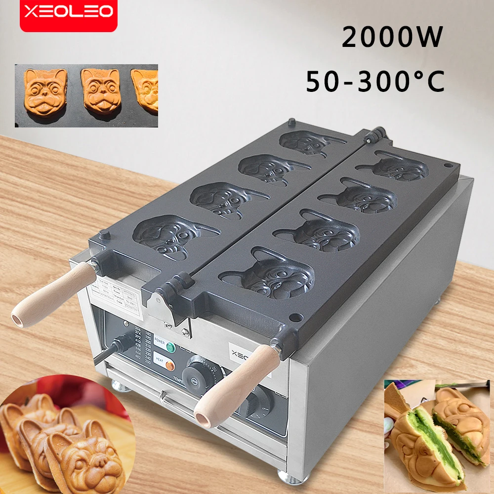 XEOLEO Electric Waffle Maker 3000W 4PCS Puppy Shape Taiyaki Machine Cartoon Dog Head Waffle Maker Machine Non-Stick
XEOLEO Electric Waffle Maker 3000W 4PCS Puppy Shape Taiyaki Machine Cartoon Dog Head Waffle Maker Machine Non-Stick