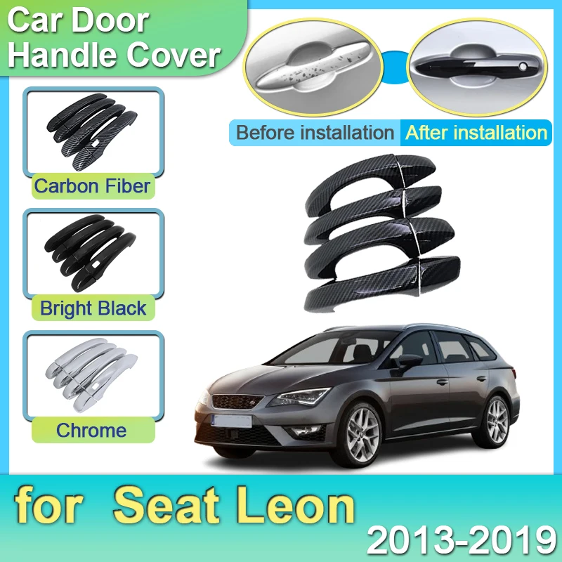 Carbon Fiber Door Handle for Seat Leon MK3 2013 2014 2015 2016 2017 2018 2019 Suitable For left-hand Drive Outside Accessories
Carbon Fiber Door Handle for Seat Leon MK3 2013 2014 2015 2016 2017 2018 2019 Suitable For left-hand Drive Outside Accessories