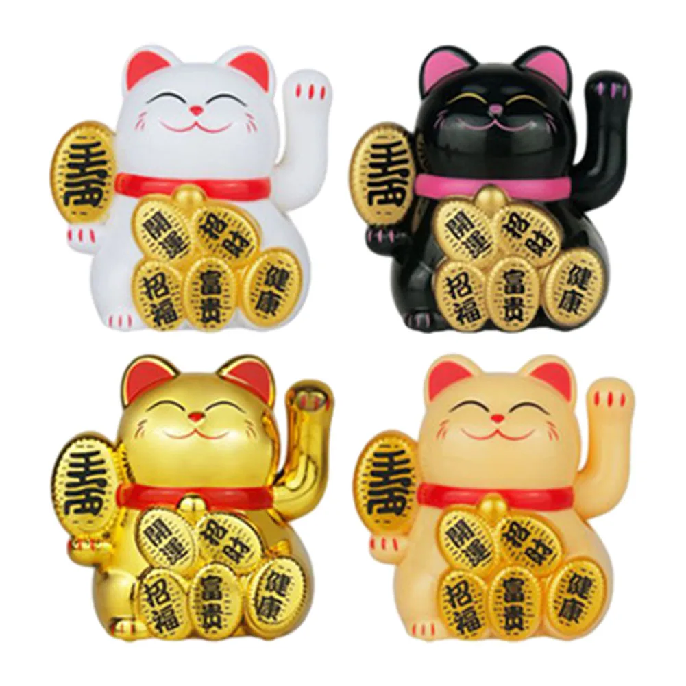 Solar Powered Lucky Cat Welcoming Chinese Lucky Cat Waving Hand Beckoning Fortune Cat Figurines For Home Decor
Solar Powered Lucky Cat Welcoming Chinese Lucky Cat Waving Hand Beckoning Fortune Cat Figurines For Home Decor