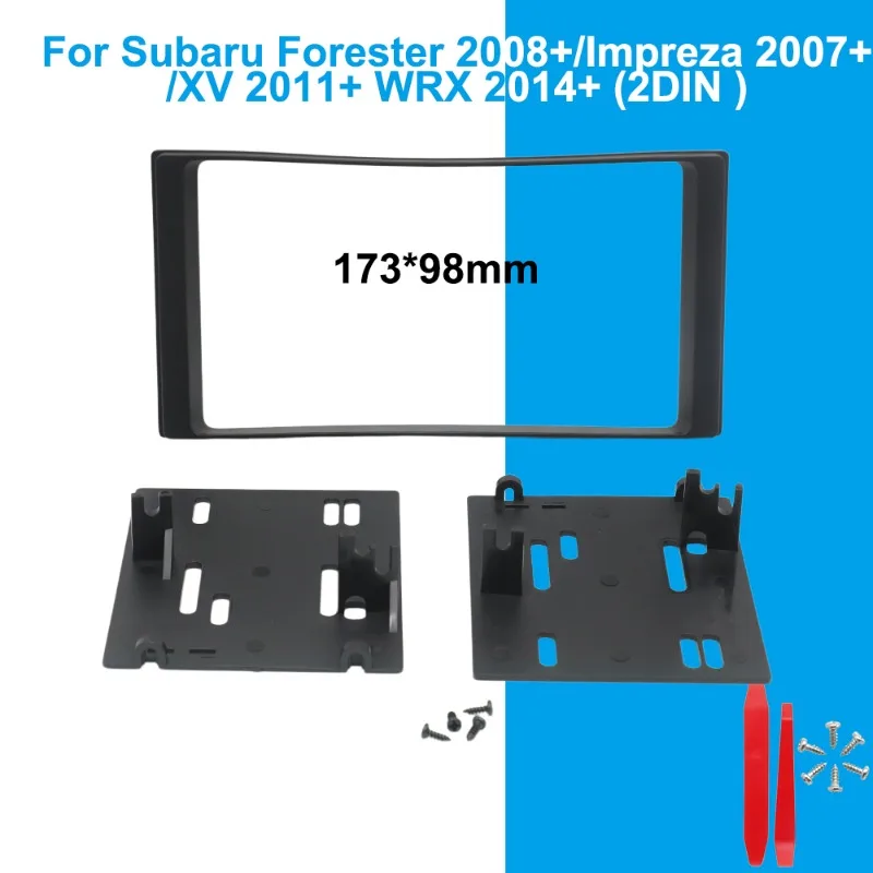 For Subaru Forester 2008+ Impreza 2007+ XV 2011+ WRX 2014+ 2DIN Dashboard Panel Trim Center Console Installation Frame
For Subaru Forester 2008+ Impreza 2007+ XV 2011+ WRX 2014+ 2DIN Dashboard Panel Trim Center Console Installation Frame