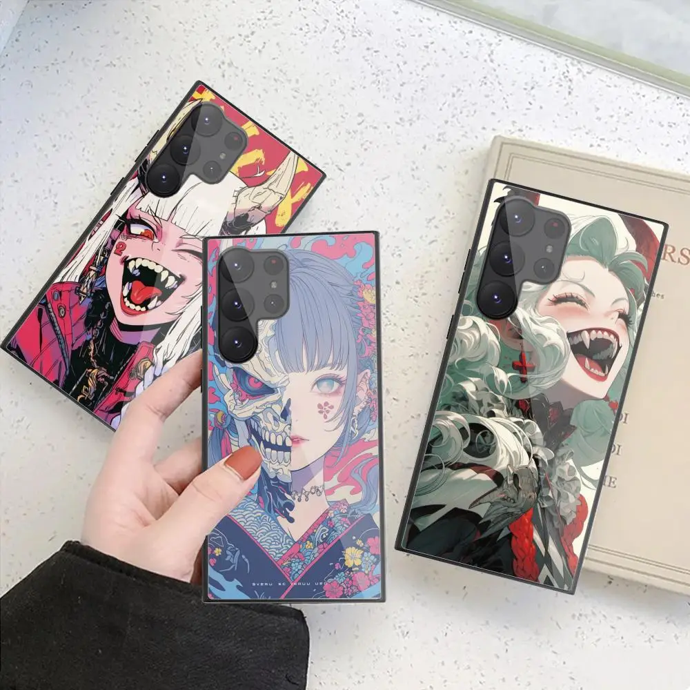 Evil Magic Girl Phone Case For Samsung Galaxy S24 S23 S22 S21 S20 Ultra FE Plus Black Glass Case Cover
Evil Magic Girl Phone Case For Samsung Galaxy S24 S23 S22 S21 S20 Ultra FE Plus Black Glass Case Cover