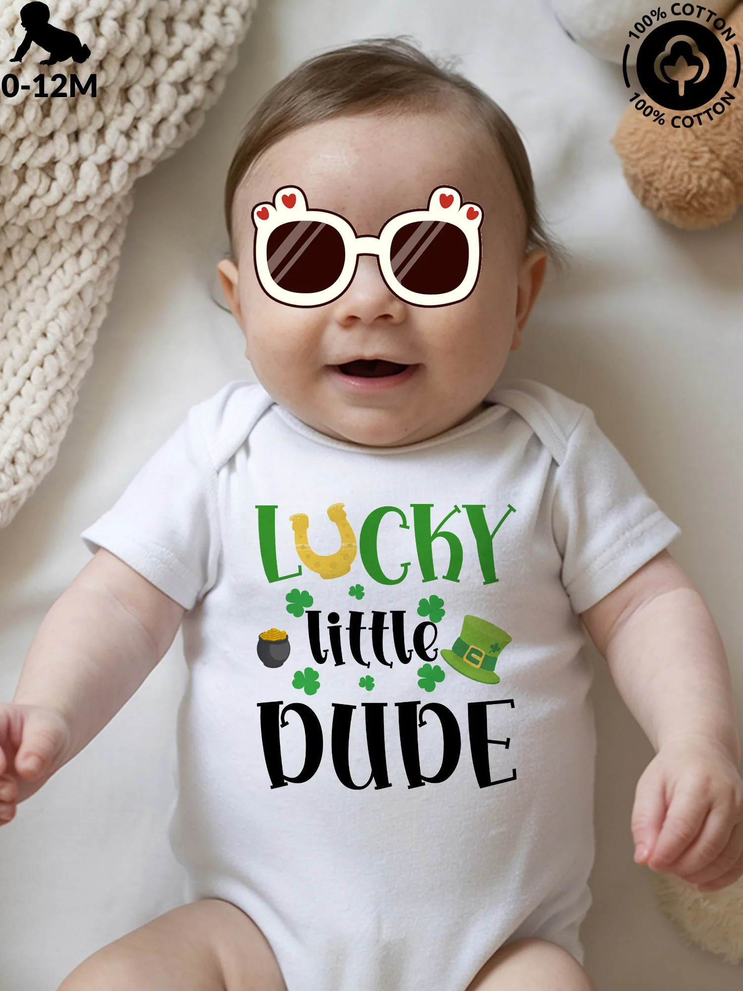 Lucky Little Dude Детский костюм для ползания унисекс, комбинезон из чистого хлопка для ухода за кожей, всесезонное боди 190GSM
Lucky Little Dude Детский костюм для ползания унисекс, комбинезон из чистого хлопка для ухода за кожей, всесезонное боди 190GSM