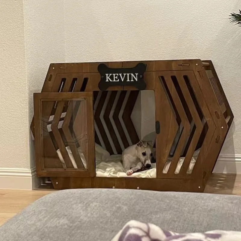 Wooden outdoor pet kennel dog solid wood ventilated and breathable outdoor wooden all-season house pet kennel
Wooden outdoor pet kennel dog solid wood ventilated and breathable outdoor wooden all-season house pet kennel