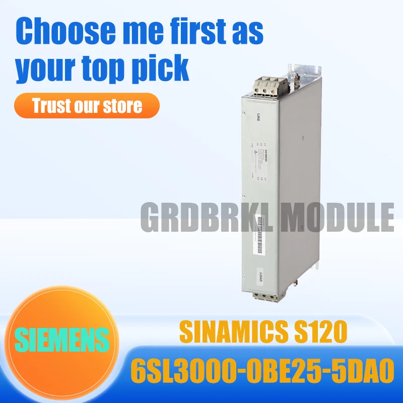 New Original SIEMENS 6SL3000-0BE25-5DA0 6SL3000-0BE28-0DA0 Line Filter Active Line Module
New Original SIEMENS 6SL3000-0BE25-5DA0 6SL3000-0BE28-0DA0 Line Filter Active Line Module