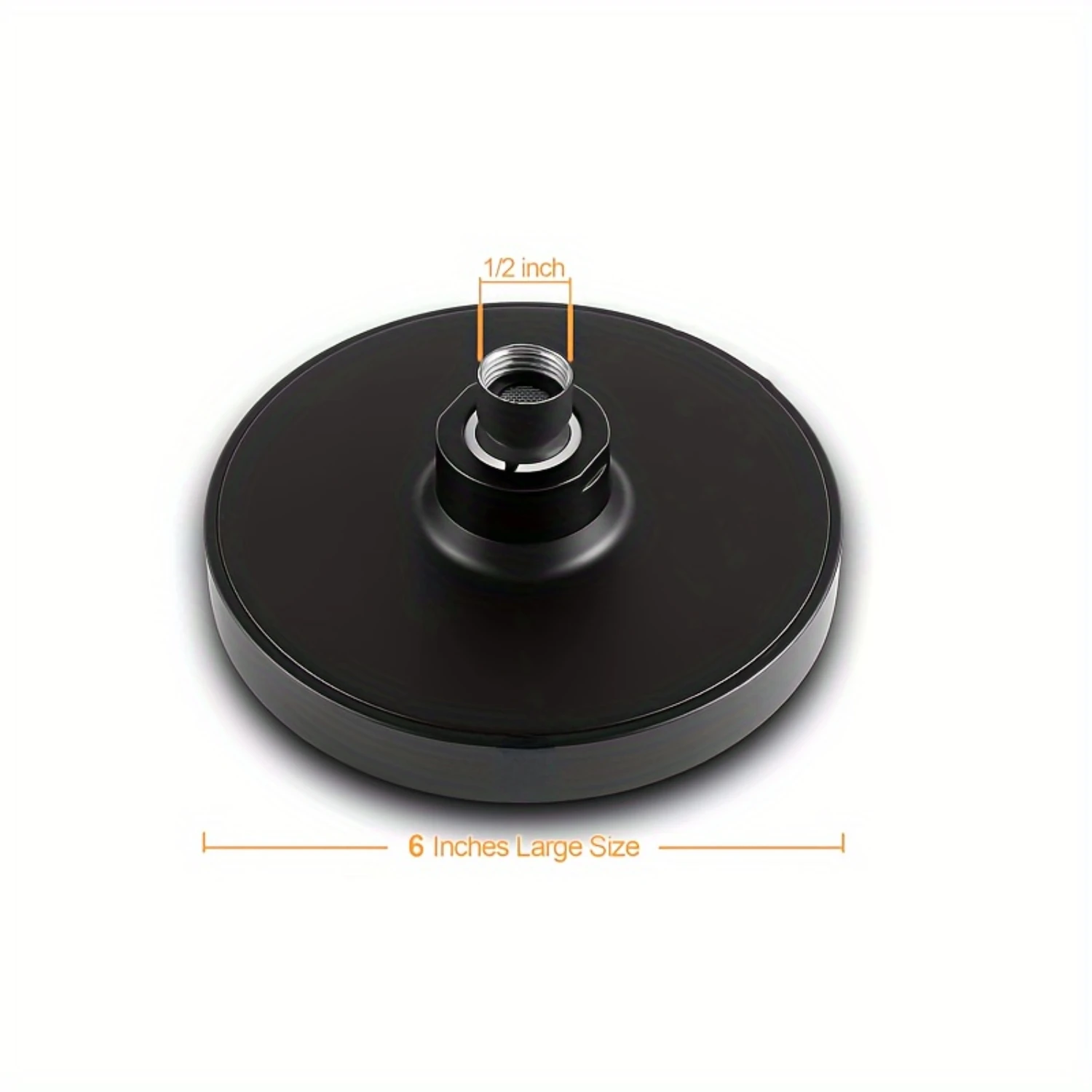 1pc Luxurious High Pressure Shower Head - Powerful Rainfall Shower with Adjustable Angles, Sleek Black Matte Finish, Ideal for B 
1pc Luxurious High Pressure Shower Head - Powerful Rainfall Shower with Adjustable Angles, Sleek Black Matte Finish, Ideal for B