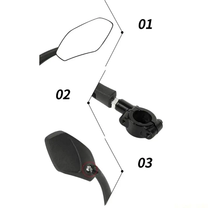 M5TC Bike Mirror High Definition Handlebar Rearview Mirror for Bike Riding Cycling
M5TC Bike Mirror High Definition Handlebar Rearview Mirror for Bike Riding Cycling