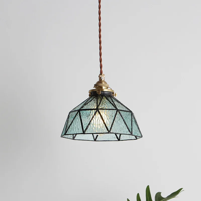 Nordic Japanese-Style Modern Restaurant Porch Balcony Aisle Retro Bedroom Bedside All Copper Glass Small Chandelier
Nordic Japanese-Style Modern Restaurant Porch Balcony Aisle Retro Bedroom Bedside All Copper Glass Small Chandelier