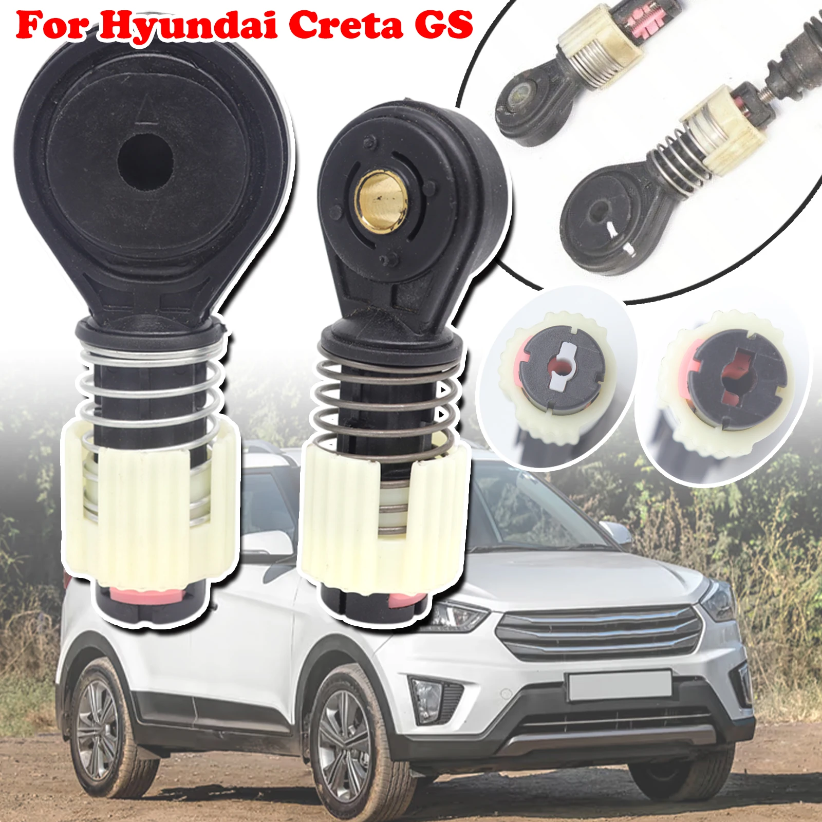 Gear Shift Cable Linkage Control Collet Shifter Lever Selector End Rod Connect For Hyundai Creta GS 2015 2016 - 2018 2020 2021
Gear Shift Cable Linkage Control Collet Shifter Lever Selector End Rod Connect For Hyundai Creta GS 2015 2016 - 2018 2020 2021