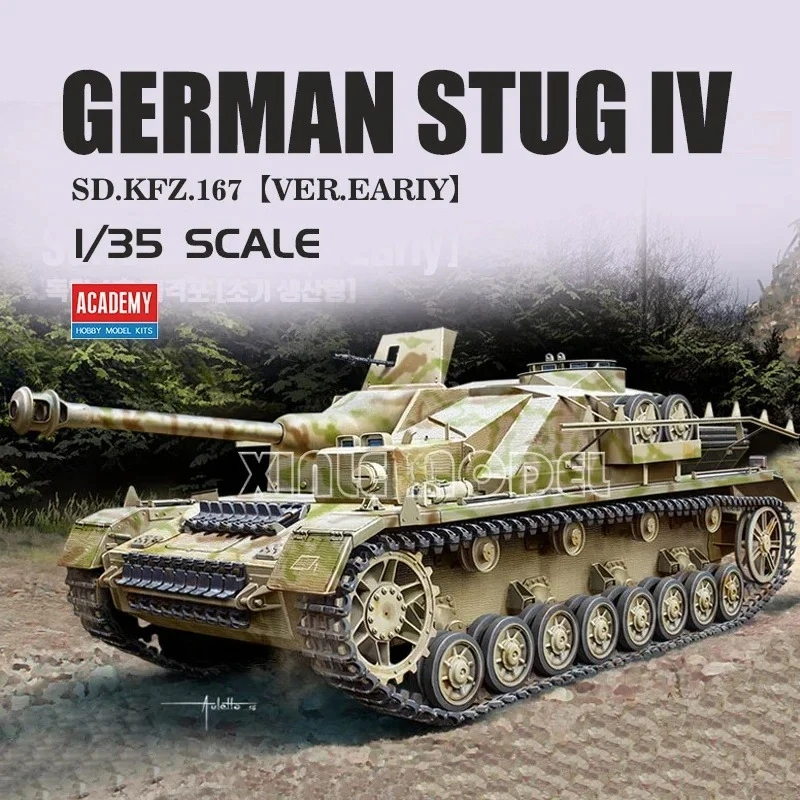 Academy 13522 1/35 StuG IV Sd.Kfz.167 Early Version Assault Gun Plastic Model Kit
Academy 13522 1/35 StuG IV Sd.Kfz.167 Early Version Assault Gun Plastic Model Kit