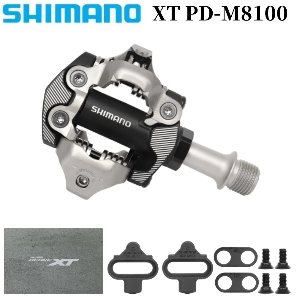 SHIMANO XT PD M8100 MTB Bike Pedal Mountain Bike Self-Locking Pedals With SM SH51 Cleat Set Shimano Original Bicycele Pedals
SHIMANO XT PD M8100 MTB Bike Pedal Mountain Bike Self-Locking Pedals With SM SH51 Cleat Set Shimano Original Bicycele Pedals