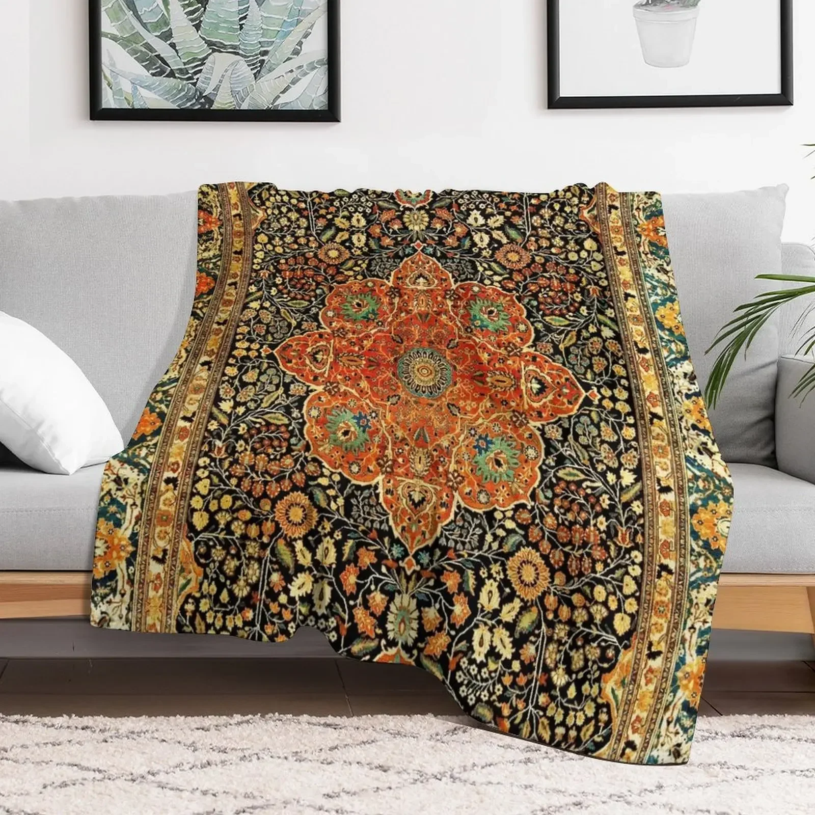 Antique Persian Mohtashem Kashan Rug Print Throw Blanket Blankets For Sofas Luxury Brand Beautifuls For Sofa Thin Blankets
Antique Persian Mohtashem Kashan Rug Print Throw Blanket Blankets For Sofas Luxury Brand Beautifuls For Sofa Thin Blankets