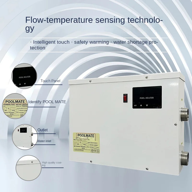 POOLMATE swimming pool thermostat baby bath hot spring spa electric heating water circulation heat pump equipment
POOLMATE swimming pool thermostat baby bath hot spring spa electric heating water circulation heat pump equipment