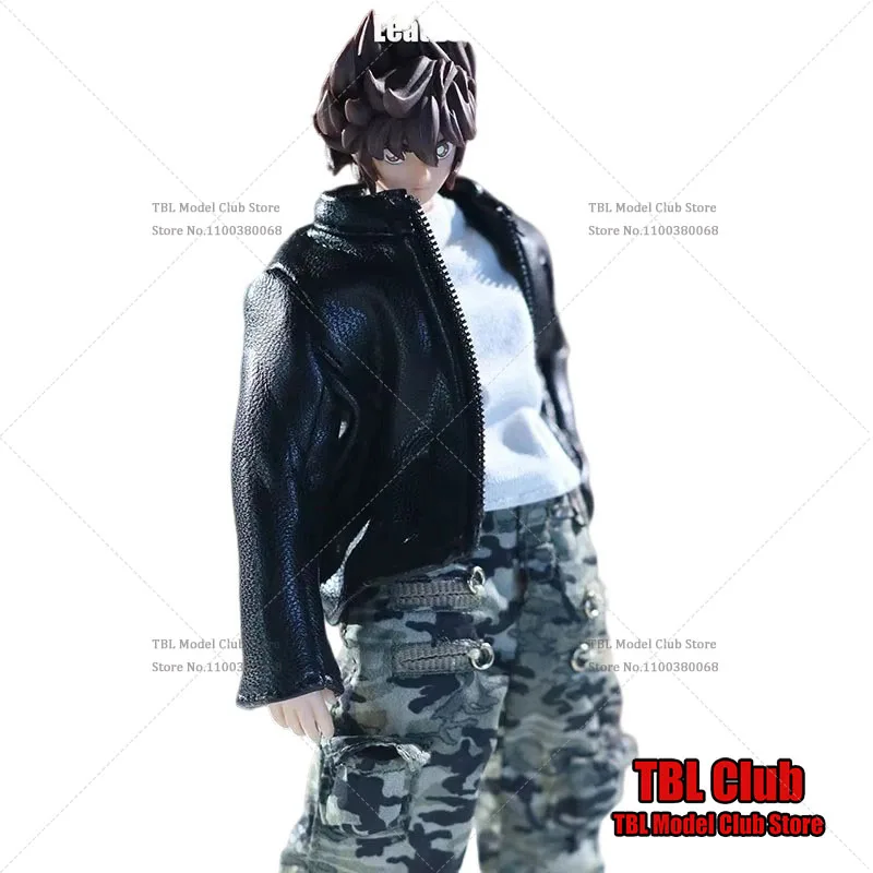 JO23M-04 1/12 Scale Fashion Motorcycle Leather Jacket Camouflage Pants Clothes Set Model Fit 6'' Male Solider Action Figure Body
JO23M-04 1/12 Scale Fashion Motorcycle Leather Jacket Camouflage Pants Clothes Set Model Fit 6'' Male Solider Action Figure Body