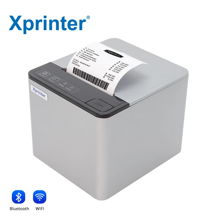 Xprinter XP-Q809K Imprimante Thermique Bluetooth Поддержка настенного монтажа Термопринтер 260 мм/с 80 мм для гастрономии
Xprinter XP-Q809K Imprimante Thermique Bluetooth Поддержка настенного монтажа Термопринтер 260 мм/с 80 мм для гастрономии