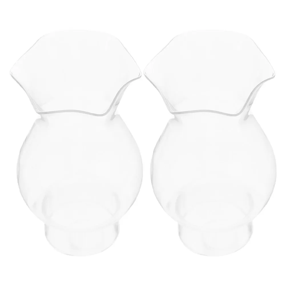 2Pcs Oil Lamp Glass Chimney Replacement Retro Clear Lamp Shade Hand Blown Glass Cover Globe Accessory
2Pcs Oil Lamp Glass Chimney Replacement Retro Clear Lamp Shade Hand Blown Glass Cover Globe Accessory