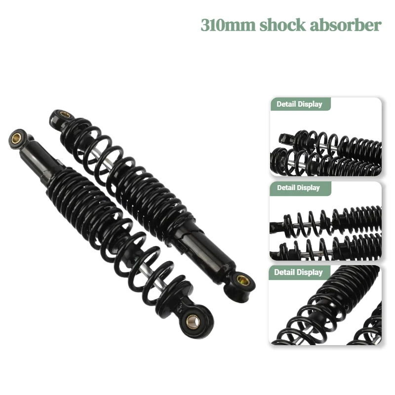 Hot sale high-quality NEW Motorcycle Rear Shock Absorber Thickened Hydraulic Adjustable 310mm Modified Shock Absorber Kit
Hot sale high-quality NEW Motorcycle Rear Shock Absorber Thickened Hydraulic Adjustable 310mm Modified Shock Absorber Kit