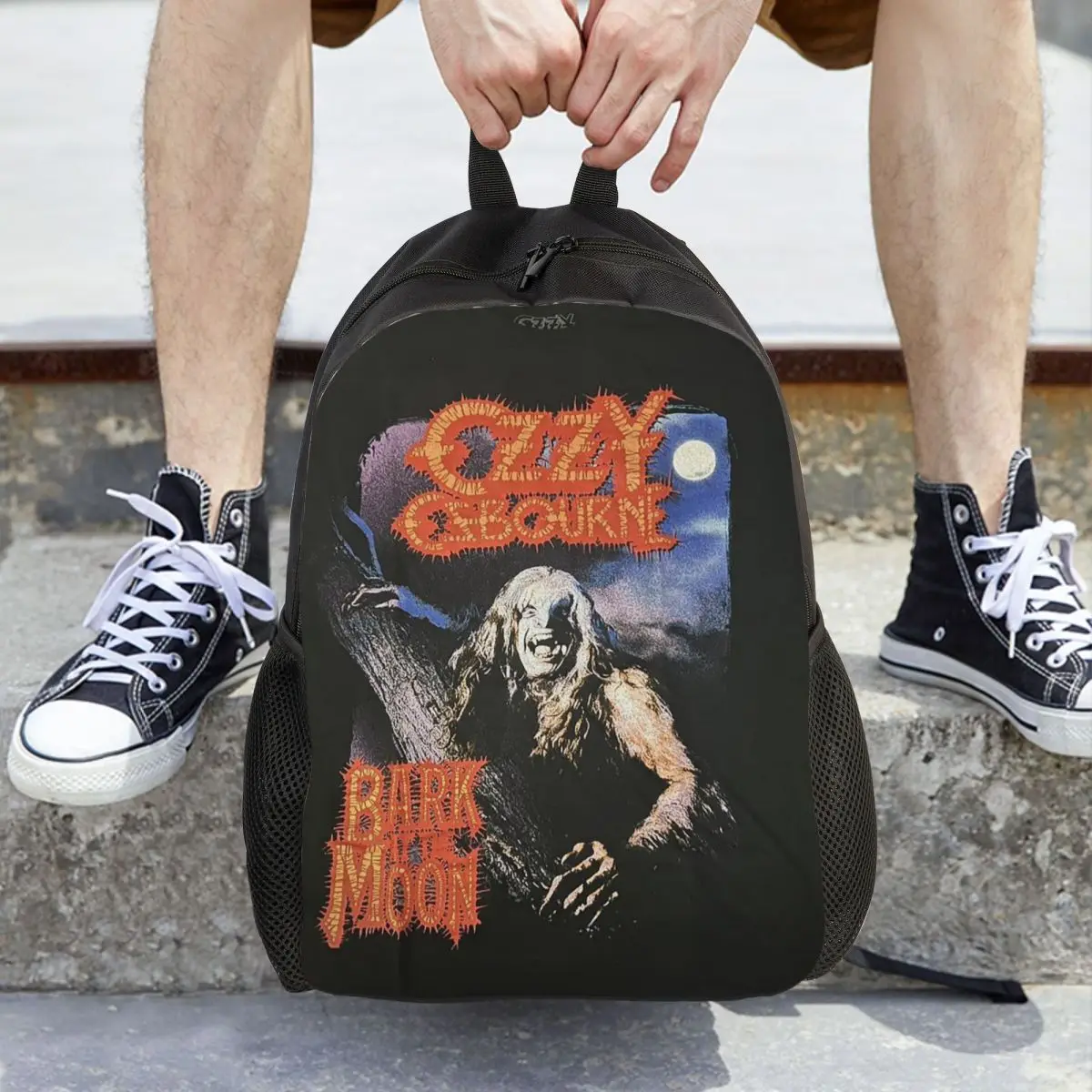 Spencer's Men's Ozzy Osbourne Merch Backpack Daypack Large Capacity Boys Girls BookBag School Bag Shoulder Bags for Men Women
Spencer's Men's Ozzy Osbourne Merch Backpack Daypack Large Capacity Boys Girls BookBag School Bag Shoulder Bags for Men Women