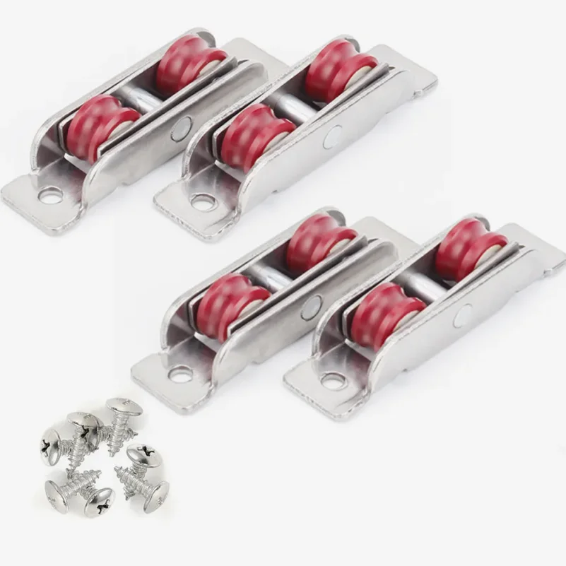 4Pcs 77/88Type Flat/Concave Double Wheel Plastic steel Slide Doors Window pulley U-type ultra-silence Wheel
4Pcs 77/88Type Flat/Concave Double Wheel Plastic steel Slide Doors Window pulley U-type ultra-silence Wheel