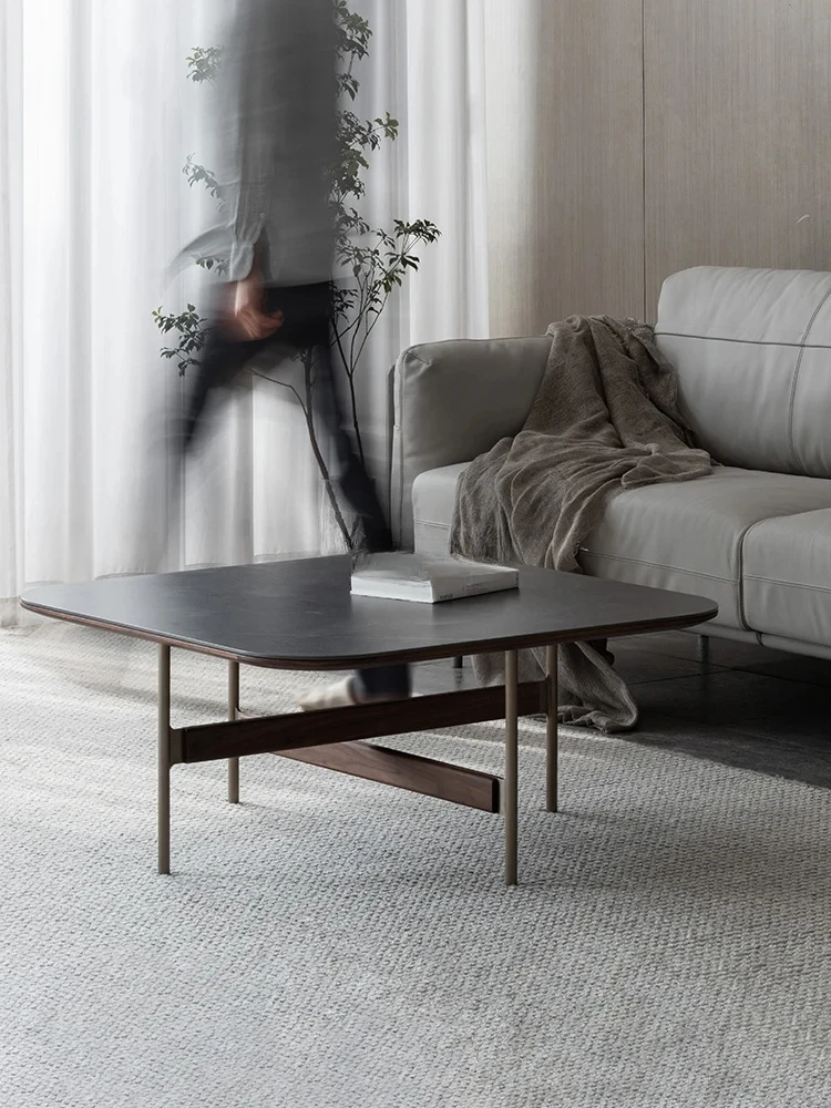 Solid wood rock slab coffee table living room home coffee table simple and modern
Solid wood rock slab coffee table living room home coffee table simple and modern