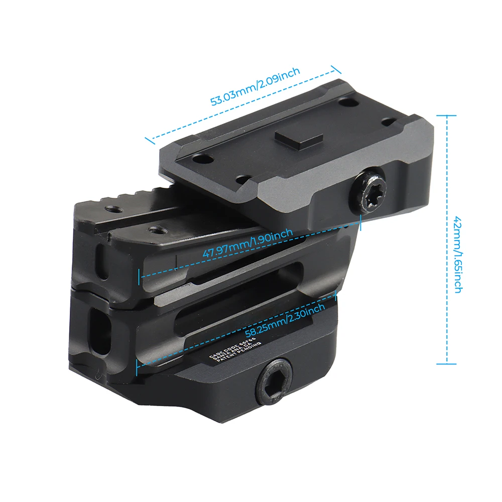 Strike Variable Optic Mount for Red Dot Standard Tactical Red Dot Sight Airsoft Accessories HS24-0286
Strike Variable Optic Mount for Red Dot Standard Tactical Red Dot Sight Airsoft Accessories HS24-0286
