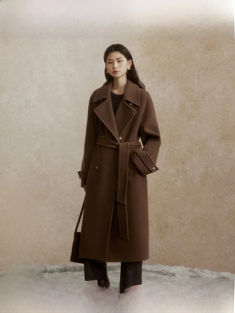 Зимнее женское длинное пальто ZhiZhi: свободный крой, для повседневной носки, из австралийской шерсти, простой дизайн, полиэстер, вискоза
Зимнее женское длинное пальто ZhiZhi: свободный крой, для повседневной носки, из австралийской шерсти, простой дизайн, полиэстер, вискоза