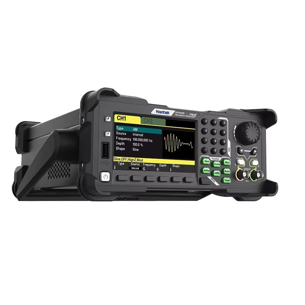 HDG3012B Arbitrary Signal Generator 2CH 15MHz 250MSa/s Standard Dual Channel Output Burst Function
HDG3012B Arbitrary Signal Generator 2CH 15MHz 250MSa/s Standard Dual Channel Output Burst Function