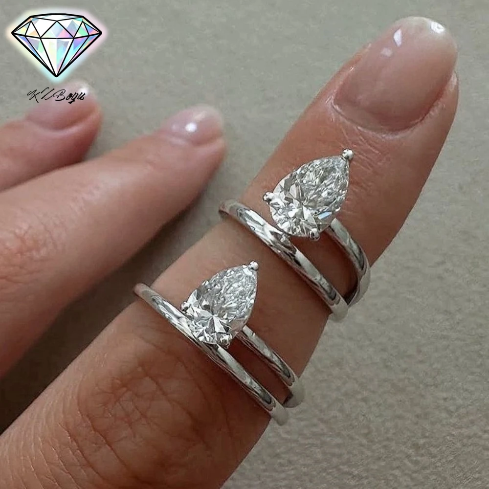 1carat Pear / Waterdrop Cut Moissanite Engagement Ring for Women Halo Diamond Wedding Rings with Certificates
1carat Pear / Waterdrop Cut Moissanite Engagement Ring for Women Halo Diamond Wedding Rings with Certificates