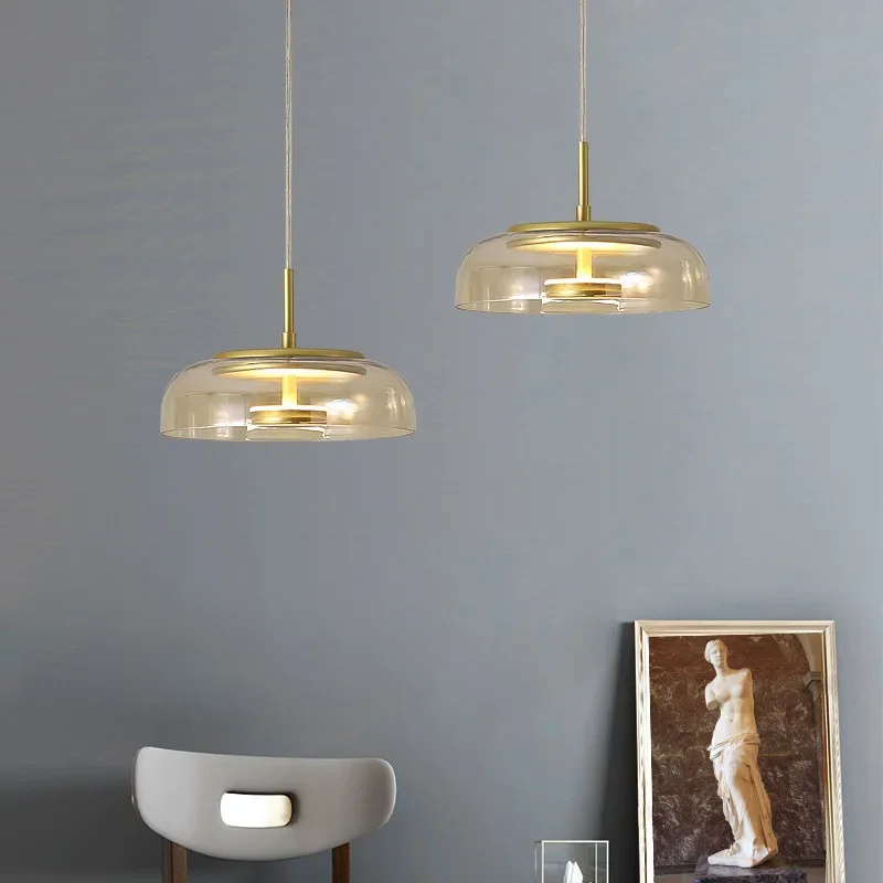 Nordic Simple Led Glass Pendant Lamp Chandelier Home Decor Lighting Fixture Designer Lustre Bedroom Dining Room Suspension Lamp
Nordic Simple Led Glass Pendant Lamp Chandelier Home Decor Lighting Fixture Designer Lustre Bedroom Dining Room Suspension Lamp