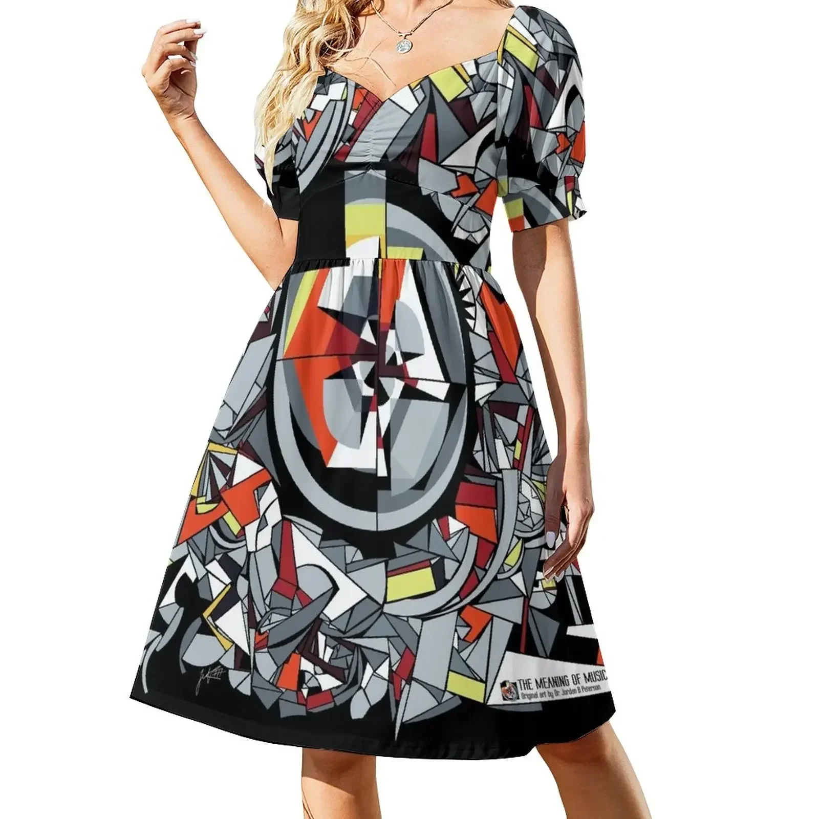 The Meaning of Music (design) Short-Sleeved Dress prom dresses 2025 dresses korean style Dress
The Meaning of Music (design) Short-Sleeved Dress prom dresses 2025 dresses korean style Dress