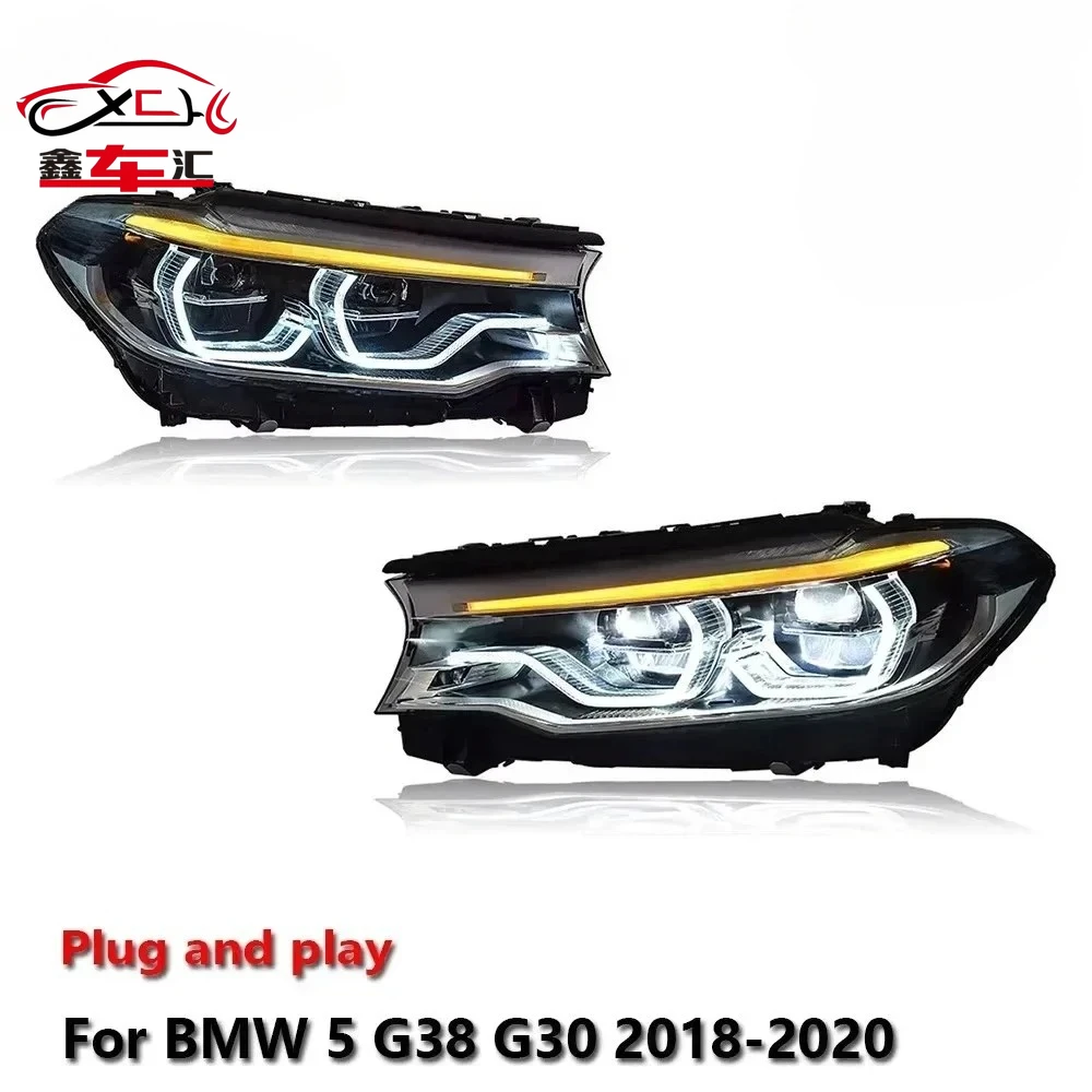 Car LED Headlight Light Assemblies For BMW 5 G38 G30 2018-2020 Auto Fog DRL Brake Turn Signal Lamp Plug and Play
Car LED Headlight Light Assemblies For BMW 5 G38 G30 2018-2020 Auto Fog DRL Brake Turn Signal Lamp Plug and Play
