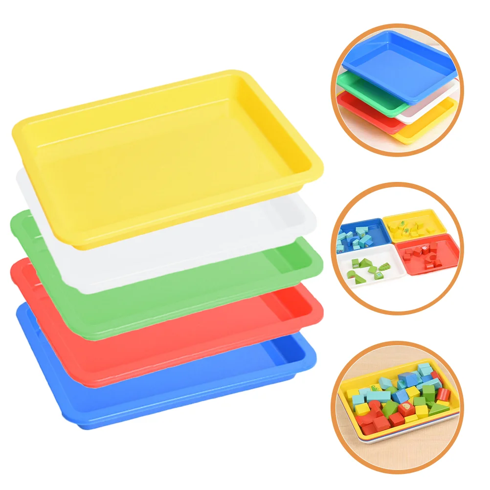 5 Pcs Storage Box Tray Child Paint Trays Crafts Organizer Pp Tiered Colored Plastic
5 Pcs Storage Box Tray Child Paint Trays Crafts Organizer Pp Tiered Colored Plastic