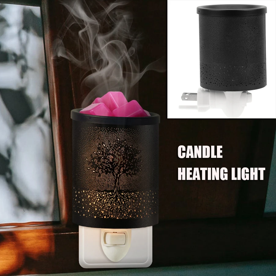 Aromatherapy Night Light Wax Burner Scented Essential Oil Electric Black Melts Warmer Plug Smell Good in Melt Iron Electric
Aromatherapy Night Light Wax Burner Scented Essential Oil Electric Black Melts Warmer Plug Smell Good in Melt Iron Electric