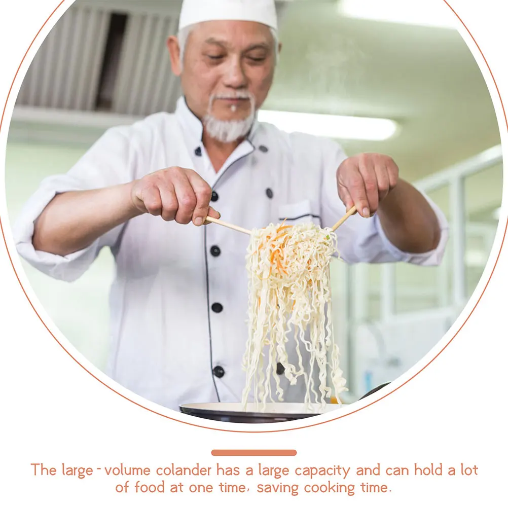 Stainless Steel Mesh Strainer Spoon Long Handle Deep Basket Large Capacity Noodle Vegetable Strainer Kitchen Tool Hot Pot
Stainless Steel Mesh Strainer Spoon Long Handle Deep Basket Large Capacity Noodle Vegetable Strainer Kitchen Tool Hot Pot