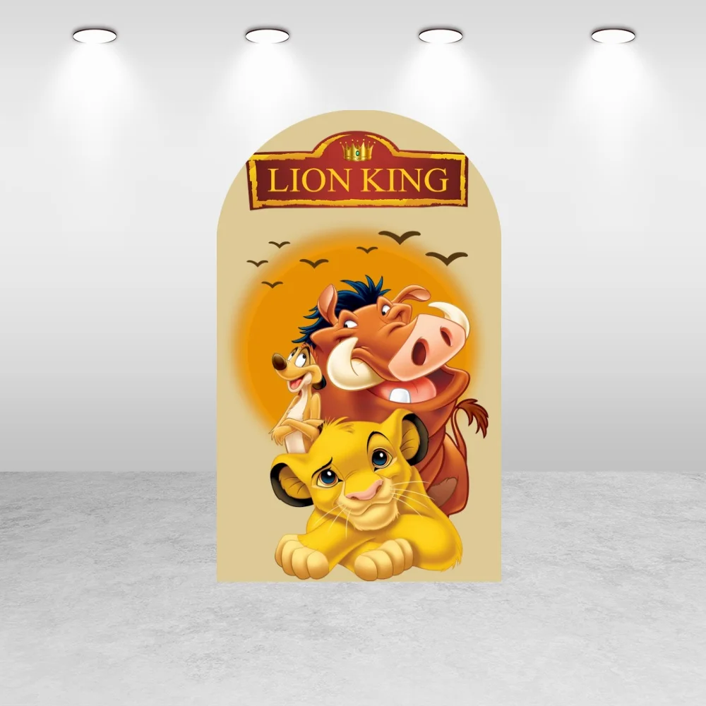 Disney Lion King Jungle Theme Party Background Decors Round Customized Backdrop Children's Birthday Decoration Wedding Banner
Disney Lion King Jungle Theme Party Background Decors Round Customized Backdrop Children's Birthday Decoration Wedding Banner