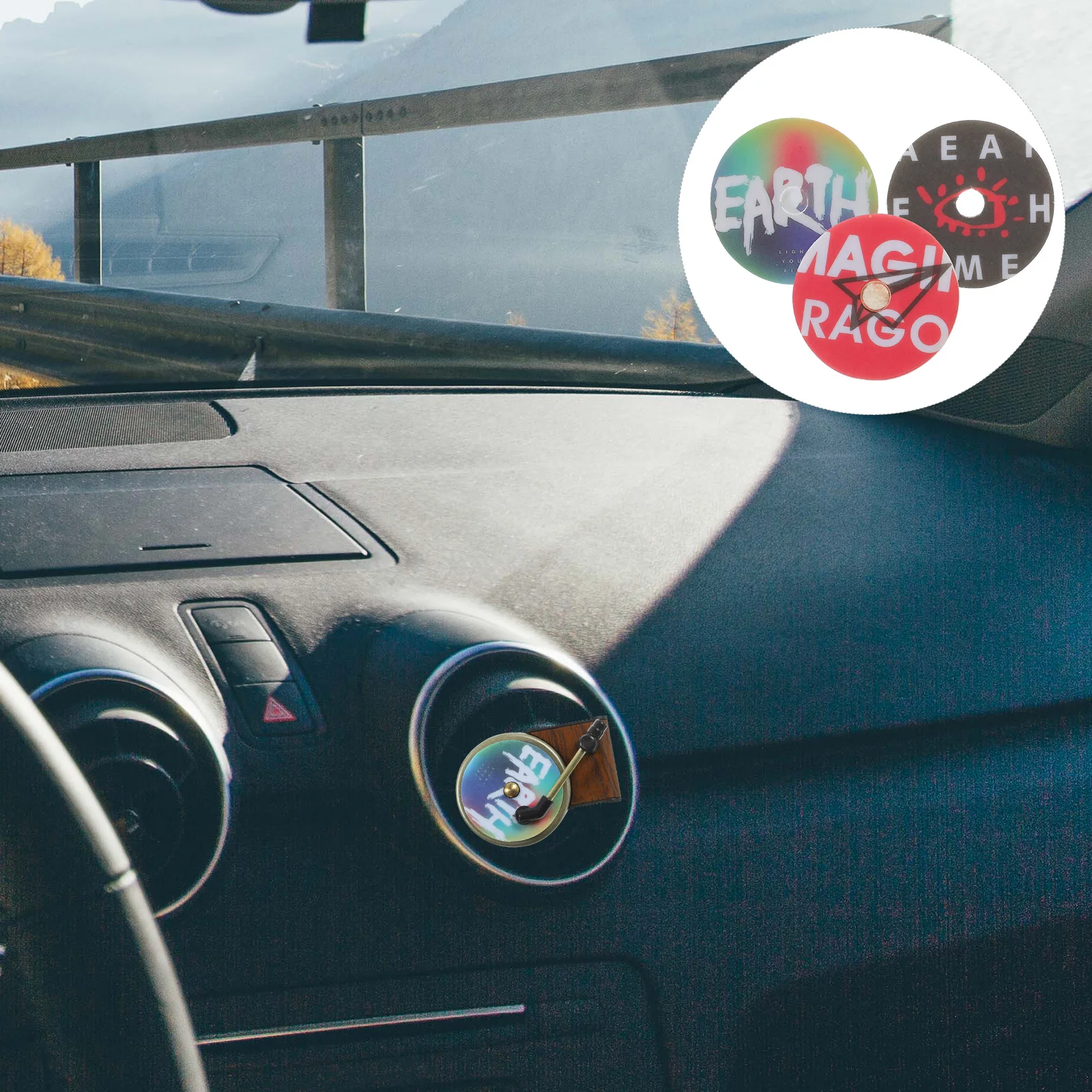 24 pcs Aromatherapy Refill Pads Car Air Freshener Vinyl Records Scent Turntable Diffuser Simple Storage PE Material
24 pcs Aromatherapy Refill Pads Car Air Freshener Vinyl Records Scent Turntable Diffuser Simple Storage PE Material