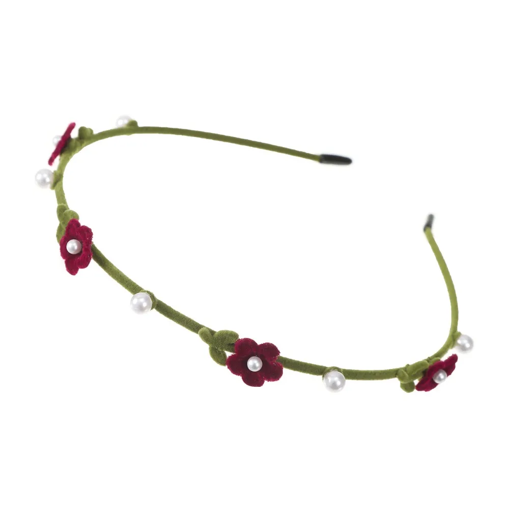 Sweet Pearl Bow Hairband Alloy Plush Flower Headband Thin Korean Style Women Hair Hoop Headdress
Sweet Pearl Bow Hairband Alloy Plush Flower Headband Thin Korean Style Women Hair Hoop Headdress