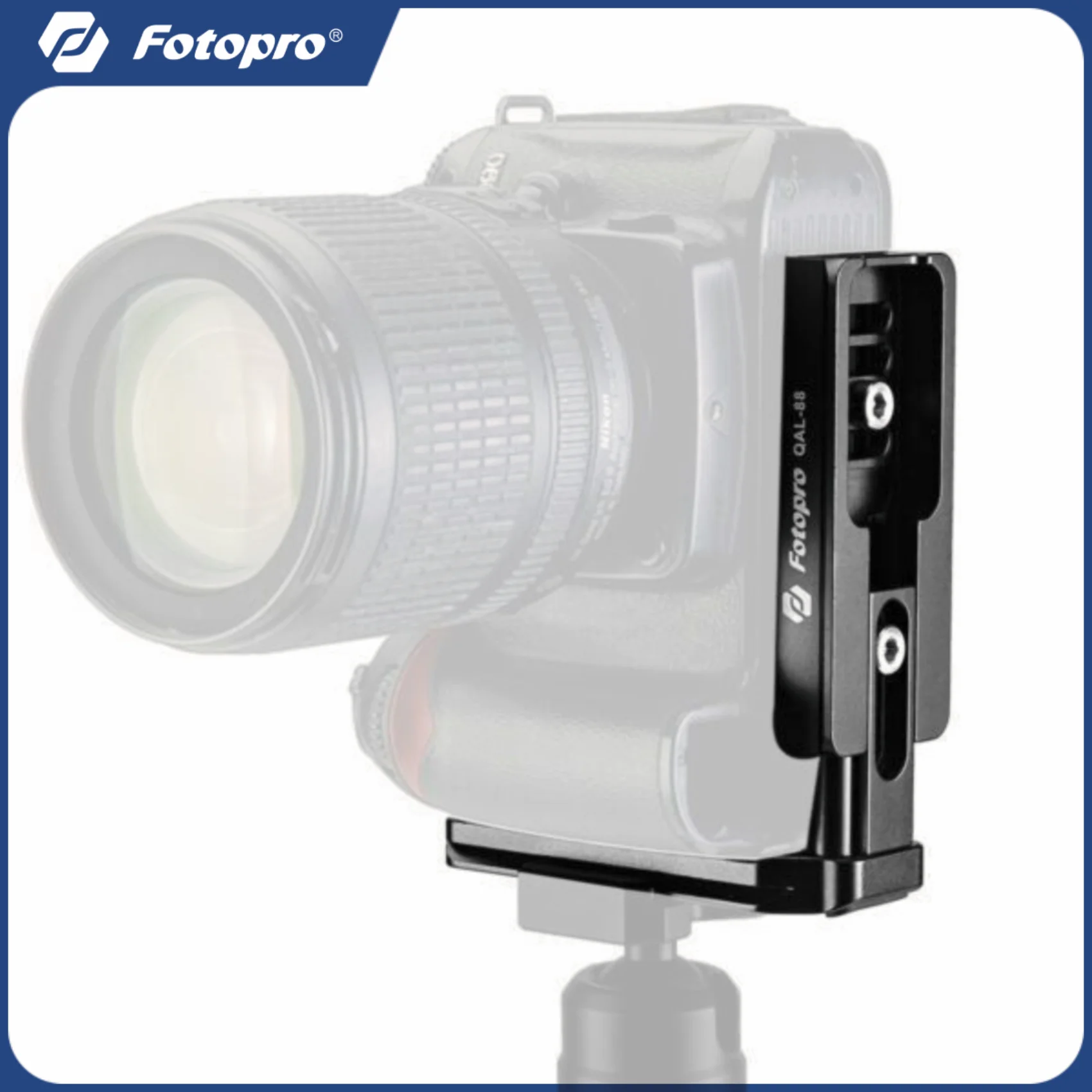 Fotopro QAL-88 Tripod Quick Release Plate Universal L Bracket Adapter Mount for Canon Nikon Sony DSLR Stabilizer
Fotopro QAL-88 Tripod Quick Release Plate Universal L Bracket Adapter Mount for Canon Nikon Sony DSLR Stabilizer