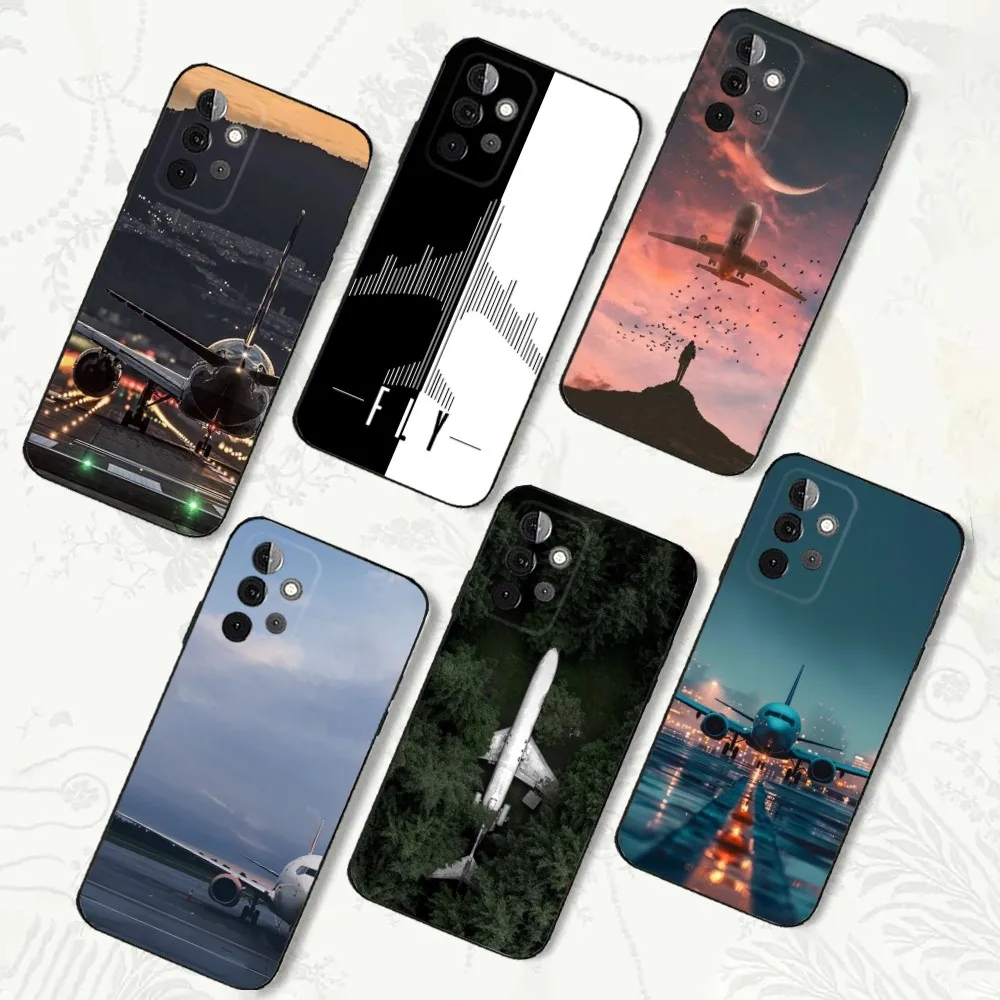 Чехол для телефона с самолетом для Samsung Galaxy A13,A21s,A22,A31,A32,A52,A53,A71,A80,A91, мягкий черный Чехол
Чехол для телефона с самолетом для Samsung Galaxy A13,A21s,A22,A31,A32,A52,A53,A71,A80,A91, мягкий черный Чехол