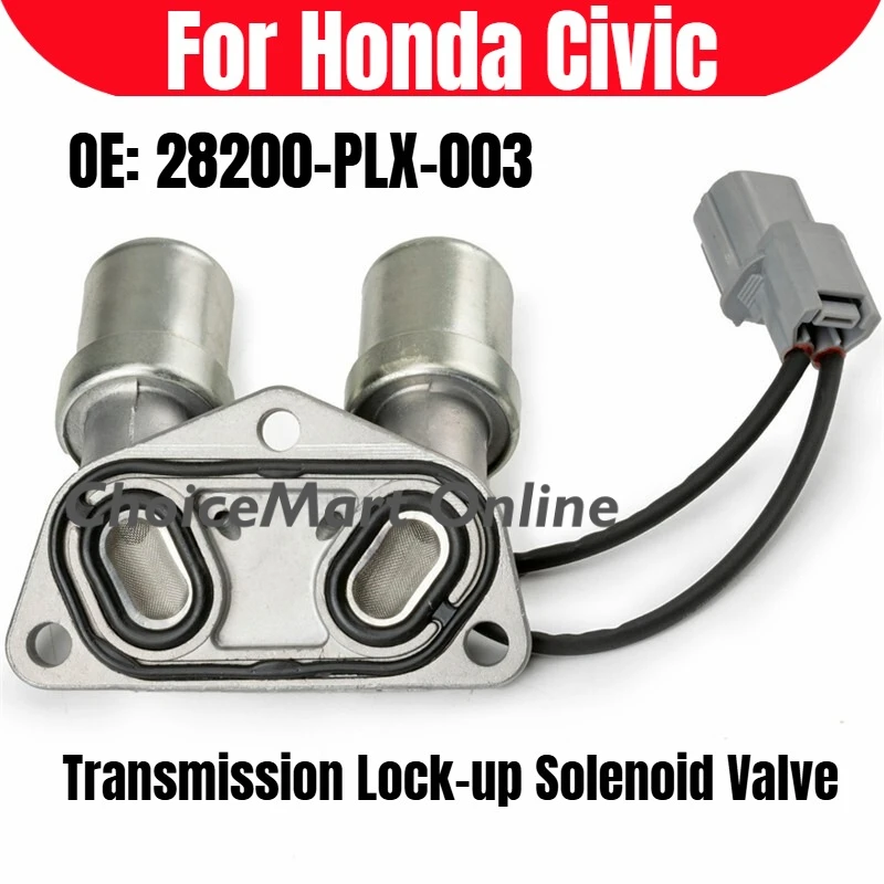 28200-PLX-003 Transmission Lock-up Solenoid Valve 28200PLX003 for Honda Civic 1.3L 1.7L 2001-2005 2N1143 57-6534 TCS25
28200-PLX-003 Transmission Lock-up Solenoid Valve 28200PLX003 for Honda Civic 1.3L 1.7L 2001-2005 2N1143 57-6534 TCS25