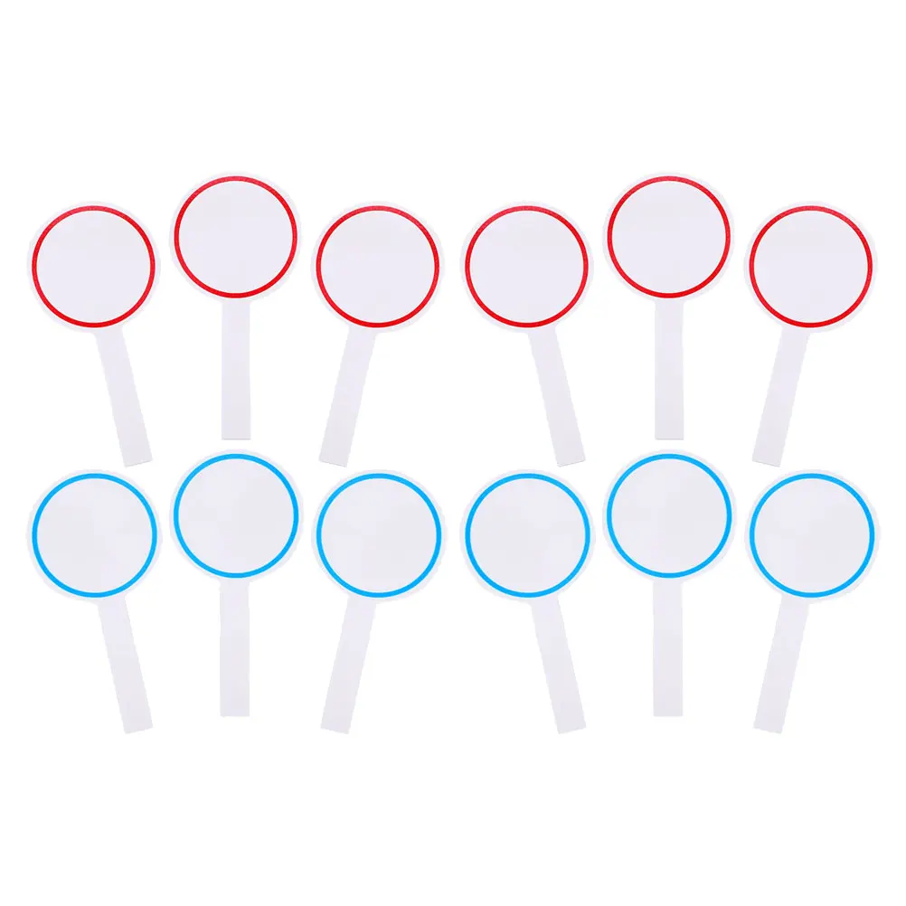 Erasable Scoreboard Handheld Whiteboard Auction Paddles Reusable Dry Erase Board Small Blank Writing Voting Competition Games
Erasable Scoreboard Handheld Whiteboard Auction Paddles Reusable Dry Erase Board Small Blank Writing Voting Competition Games
