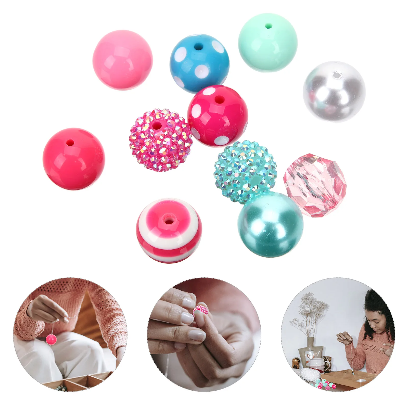50pcs Beads Spacer DIY Crafts H made Jewelry Making Acrylic Loose Beads for Bracelets Necklaces Diy Supplies Craft Projects
50pcs Beads Spacer DIY Crafts H made Jewelry Making Acrylic Loose Beads for Bracelets Necklaces Diy Supplies Craft Projects
