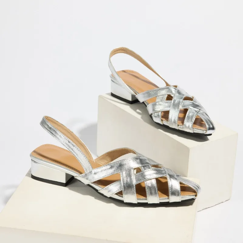 Casual Large Size Women's Sandals 2026 New Style Hollow Out Toe Cap Thick Heel Shoes Breathable Upgraded Version for Spring S...
Casual Large Size Women's Sandals 2026 New Style Hollow Out Toe Cap Thick Heel Shoes Breathable Upgraded Version for Spring S...