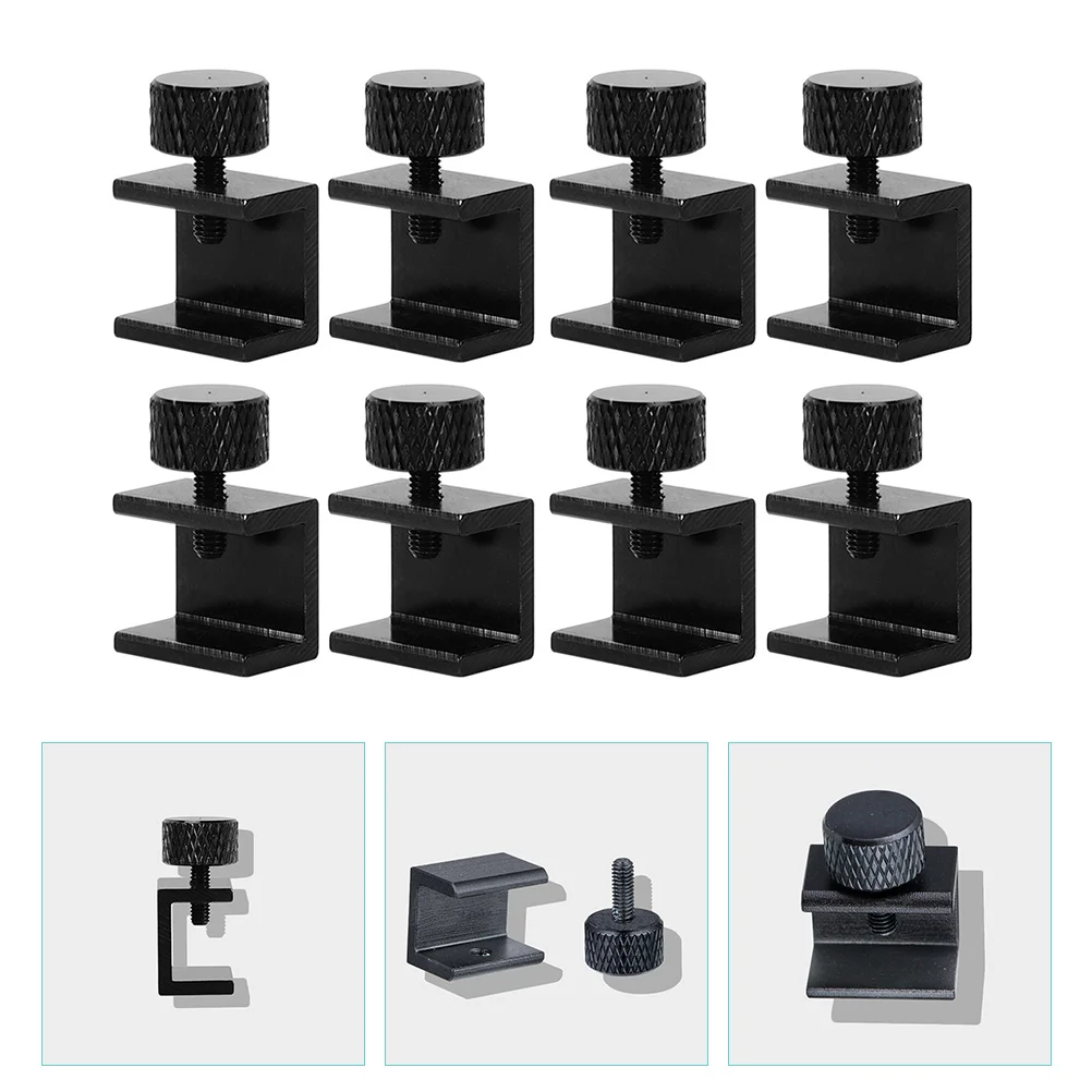8pcs Glass Bed Clip Aluminum Alloy Fixation Clamps Stable Printing Platform Compatible 3D Printer Parts Accessories
8pcs Glass Bed Clip Aluminum Alloy Fixation Clamps Stable Printing Platform Compatible 3D Printer Parts Accessories