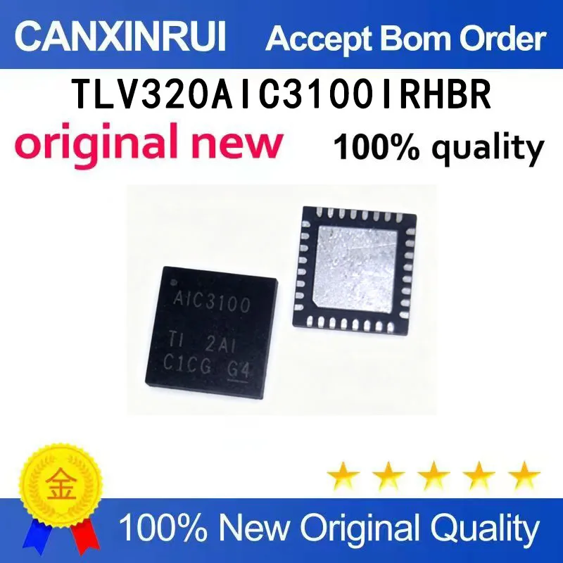 (5-100 pieces)TLV320AIC3100IRHBR AIC3100 A1C3100 QFN32 spot chip IC
(5-100 pieces)TLV320AIC3100IRHBR AIC3100 A1C3100 QFN32 spot chip IC