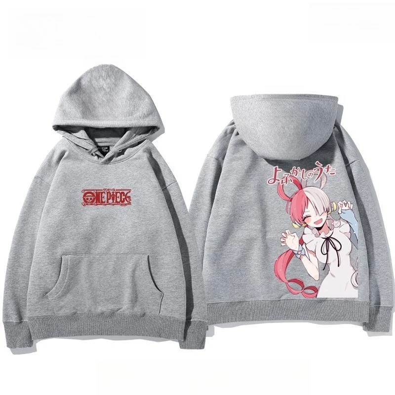 Анимация ONE PIECE, модный новый горячий красноволосатый свитер для певицы, двумерный Uta, окружающая свободная одежда для пар с капюшоном 
Анимация ONE PIECE, модный новый горячий красноволосатый свитер для певицы, двумерный Uta, окружающая свободная одежда для пар с капюшоном