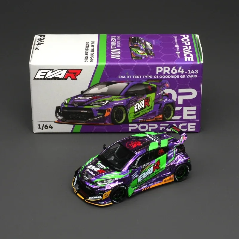 Pop Race In Stock 1:64 RT EVA TEST TYPE GOODRIDE GR YARIS Diecast Diorama Car Model Toy
Pop Race In Stock 1:64 RT EVA TEST TYPE GOODRIDE GR YARIS Diecast Diorama Car Model Toy