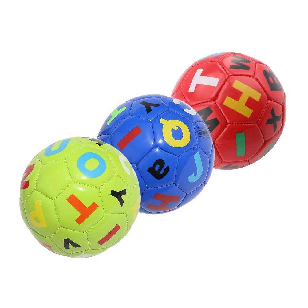 3Pcs Toddler Soccer Ball Wear-Resistant PVC Material Cultivate Sports Interest Kids Agility Improvement Balls for Toddlers 1-3
3Pcs Toddler Soccer Ball Wear-Resistant PVC Material Cultivate Sports Interest Kids Agility Improvement Balls for Toddlers 1-3
