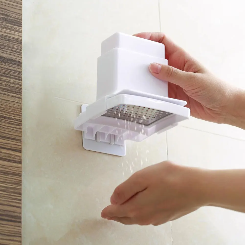 Wall Mount Holder Self Adhesive Bathroom Tray Stainless Steel Draining Dish Wall Hanging Soap Grinder No Drill Soap ganizer
Wall Mount Holder Self Adhesive Bathroom Tray Stainless Steel Draining Dish Wall Hanging Soap Grinder No Drill Soap ganizer