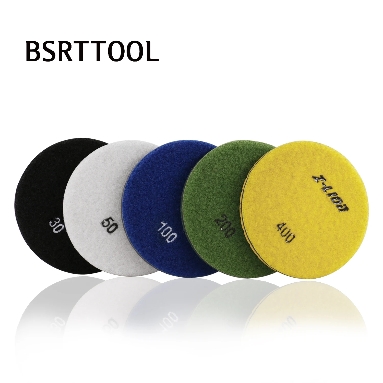 BSRTTOOL 5pcs 100mm Floor Grinding Disc Polishing Concrete Metal Wet /Dry Grinding Abrasive Tools
BSRTTOOL 5pcs 100mm Floor Grinding Disc Polishing Concrete Metal Wet /Dry Grinding Abrasive Tools